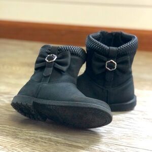 Girls - Rachel Shoes - Black Maxine Boots